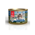 Консервы BLITZ Holistic Salmon & Shrimps «Лосось с креветками» нежное суфле — влажный корм для взрослых кошек (200г)